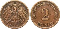 Kaiserreich 2 Pfennig -