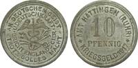 Notmünzen Sädte und Gemeinden 10 Pfennig Hattingen, Zink -