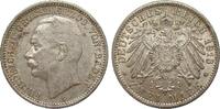 2 Mark Baden 1913 G Kaiserreich  kl. Randfehler, sehr schön - vorzüglich