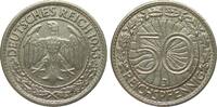 Weimarer Republik 50 Pfennig -