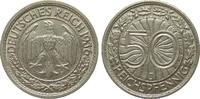 Weimarer Republik 50 Pfennig -