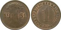 Weimarer Republik 1 Pfennig -
