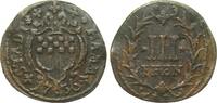 Altdeutschland bis 1871 3 Pfennig Hamm -