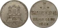 Altdeutschland bis 1871 1 Schilling Hamburg -