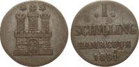 Altdeutschland bis 1871 1 Schilling Hamburg -