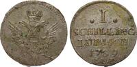 Altdeutschland bis 1871 1 Schilling Lübeck -