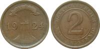 Weimarer Republik 2 Pfennig -