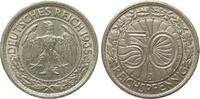 Weimarer Republik 50 Pfennig -