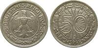 Weimarer Republik 50 Pfennig -