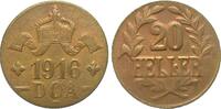 Kolonien und Nebengebiete 20 Heller -