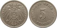 Kaiserreich 5 Pfennig -