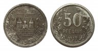 Notmünzen Sädte und Gemeinden 50 Pfennig Iserlohn, Eisen -