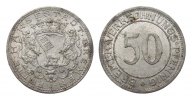 Kolonien und Nebengebiete 50 Verrechnungspfennig Bremen -