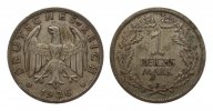 Weimarer Republik 1 Mark -