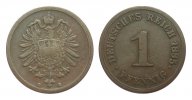 Kaiserreich 1 Pfennig -
