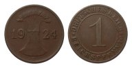 Weimarer Republik 1 Pfennig -