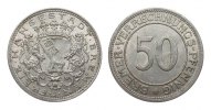 Kolonien und Nebengebiete 50 Verrechnungspfennig Bremen -