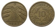 Weimarer Republik 10 Pfennig -