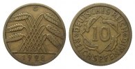 Weimarer Republik 10 Pfennig -