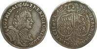 Altdeutschland bis 1871 1/3 Taler Sachsen August der Starke -