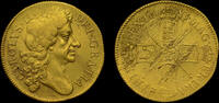 GREAT BRITAIN 1683 CHARLES II, 1683 GOLD TWO GUINEAS  10,609.50 US$  +  48.35 US$ shipping