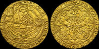 GREAT BRITAIN 1465-70 EDWARD IV GOLD RYAL, (ROSE NOBLE), LONDON MINT  8,595.04 US$  +  48.35 US$ shipping