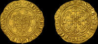 GREAT BRITAIN 1361-69 EDWARD III, GOLD QUARTER NOBLE, TREATY PERIOD, MS 62  5,640.49 US$  +  48.35 US$ shipping