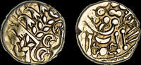 GREAT BRITAIN (c. 65-58 BC) CELTIC COINAGE, BELGAE CHUTE TYPE GOLD STATER  1,786.16 US$  +  48.35 US$ shipping