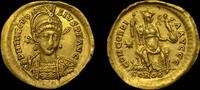 ANCIENT ROME 408-419 AD THEODOSIUS II GOLD SOLIDUS 1205,69 EUR + 17,22 EUR kargo