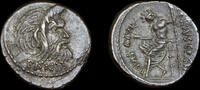 ANCIENT ROME 48 BC C. VIBIUS PANSA CAETRONIANUS, SILVER DENARIUS  570.76 US$  +  48.35 US$ shipping