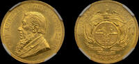 SOUTH AFRICA 1892 SOUTH AFRICA, 1892 DOUBLE SHAFT GOLD POND MS 63  7,789.25 US$  +  48.35 US$ shipping
