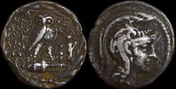   C.165-142 BC ANCIENT YUNANİSTAN, ATİNA Tavan arası, Atina Gümüş Tetradrachm C ... 311,70 EUR + 17,64 EUR kargo