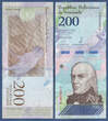VENEZUELA 200 Bolivares Soberano 15.1.2018 P.107a UNC