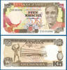 SAMBIA P.30 5 Kwacha (1989) Kassenfrisch 1.28 US$  +  23.29 US$ shipping