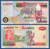 SAMBIA P.40c 1000 Kwacha 2003 Kassenfrisch 25.61 US$  +  23.29 US$ shipping