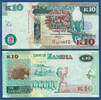 SAMBIA P.51a 10 Kwacha 2012 Kassenfrisch 4.54 US$  +  23.29 US$ shipping