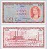 LUXEMBOURG P.50 100 Francs 1956 Kassenfrisch 203.68 US$  +  231.45 US$ shipping