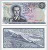LUXEMBOURG P.54 20 Francs 1966 I- 23.03 US$  +  231.45 US$ shipping