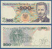 POLEN P.144c 200 Zlotych 1988 I- 4.40 US$  +  231.45 US$ shipping