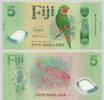 FIJI P.125 5 Dollars NEW -