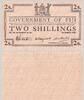 FIJI P.050r 2 Shillings -