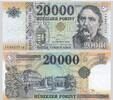 HUNGARY P.207d 20000 Forint 2020 Kassenfrisch 142.34 US$  +  231.45 US$ shipping