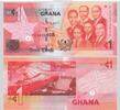 GHANA P.37e 1 Cedi 2014 Kassenfrisch 1.97 US$  +  231.45 US$ shipping