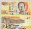 GHANA P.37Ae 2 Cedis 2017 Kassenfrisch 2.30 US$  +  231.45 US$ shipping
