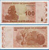 SIMBABWE / ZIMBABWE 100 Dollars -