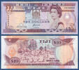 10 Dollars (1992) FIJI  Kassenfrisch