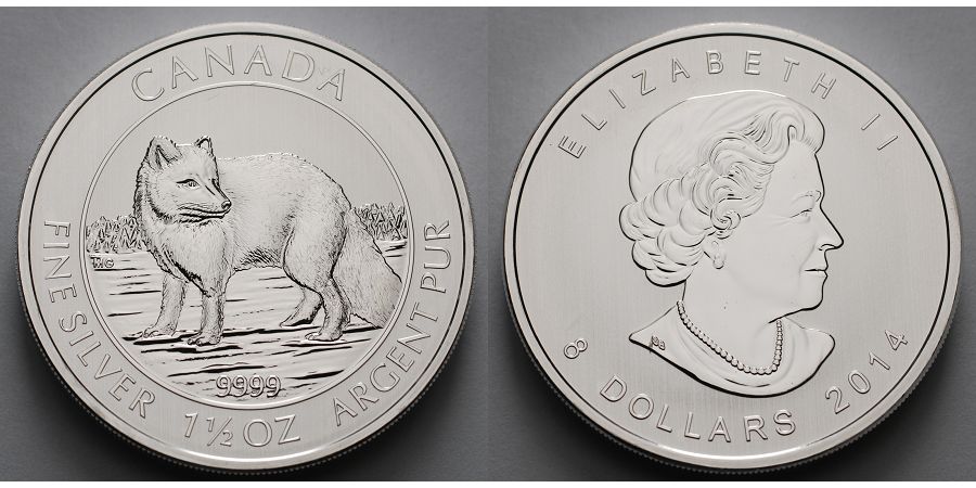 Монета канада медведь. Монета лиса серебро. 1 5 oz. Хоста maple leaf 1. 999 fine silver.