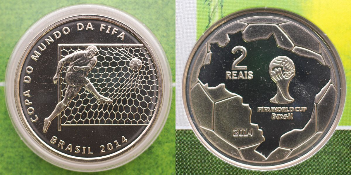 2 reais 2014 brasilien fuball weltmeisterschaft 2014 in brasil