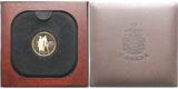 Kanada 100 Dollar,<br> 15,55g fein,<br>25mm Ø XXI.Oly. Sommerspiele 1976 Montreal, 16,96 g.roh,<b> ohne Perlkreis </b> <b>Proof</b><br> im originalem<br> Etui