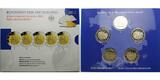 Deutschland 2 Euro<br> 5x 2012 A/D/F/G/J Schloss Neuschwanstein in Bayern, <br><b> kompl. Satz</b><br>(5 Prägestätten) <b> Proof</b> <br> im<br> Blister